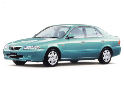 Ворсовые коврики на Mazda Capella VII 1997 - 2002 в Мурманске