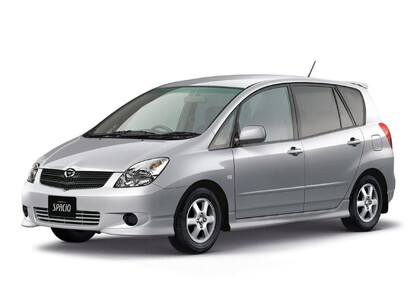 Ворсовые коврики на Toyota Corolla Spacio (E12) 2001 - 2009 в Мурманске