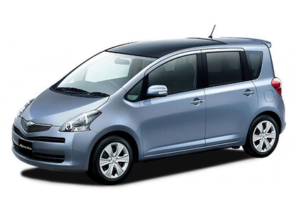 Ворсовые коврики на Toyota Ractis I 2005 - 2010 в Мурманске