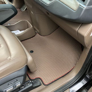 Ворсовые коврики на KIA EV9 2023 - 2025 в Мурманске