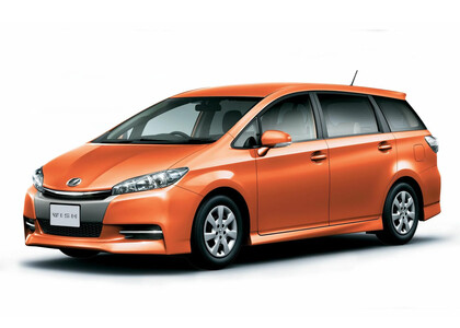 Ворсовые коврики на Toyota Wish II 2009 - 2017 в Мурманске
