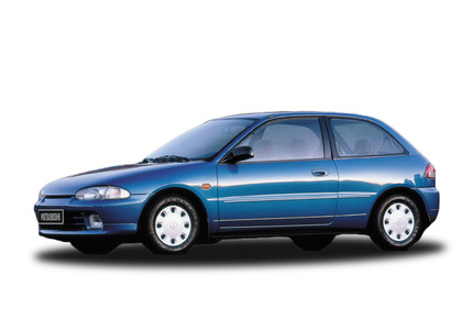 Ворсовые коврики на Mitsubishi Colt IV 1992 - 1996 в Мурманске