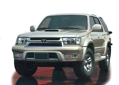 Ворсовые коврики на Toyota Hilux Surf III 1995 - 2002 в Мурманске